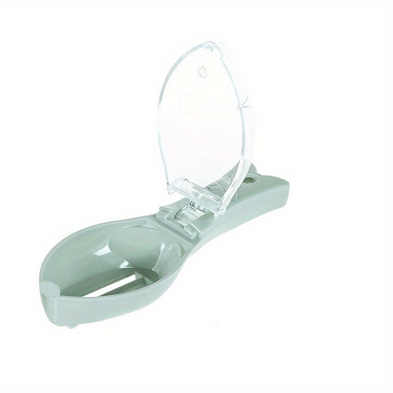 Kitchen Scale Remover with Storage Box - Easy-to-Clean Scraper, Efficient Fish Scale Cleaning Tool