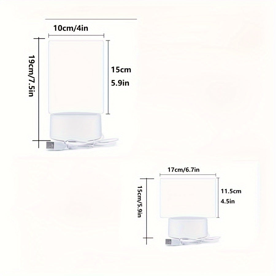 LED Message Board Night Light