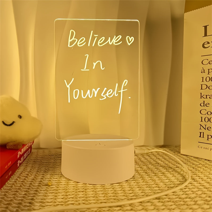 LED Message Board Night Light