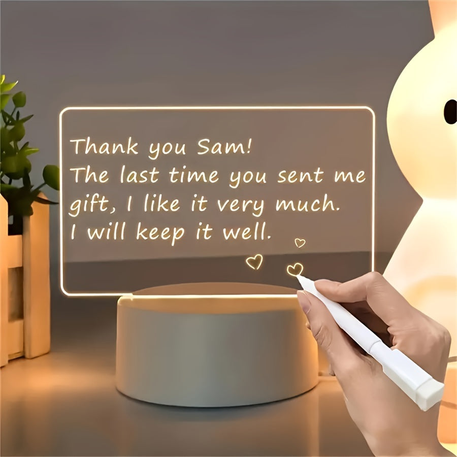LED Message Board Night Light